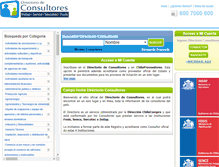 Tablet Screenshot of directoriodeconsultores.cl